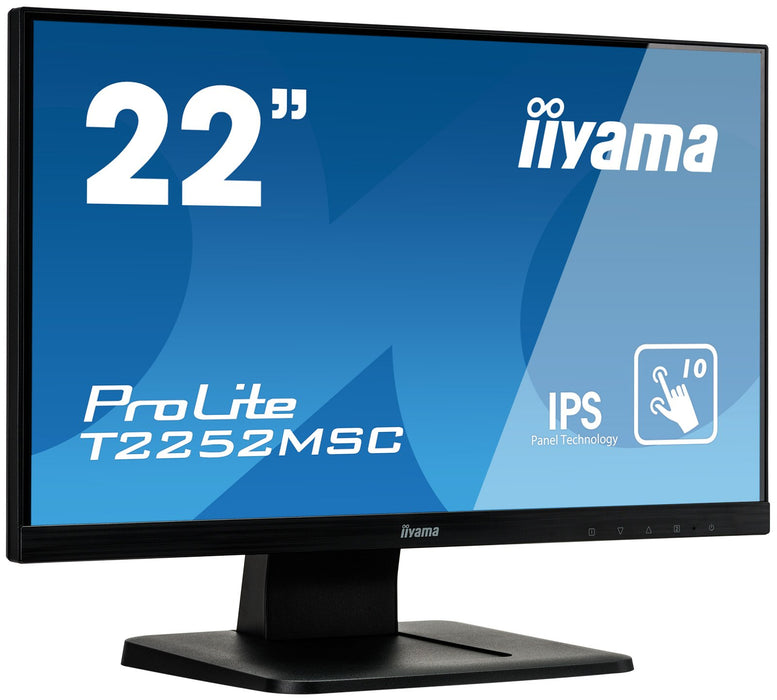 Best Value iiyama T2252MSC-B1 22" ProLite HD Multi Touch IPS LED Monitor - Black