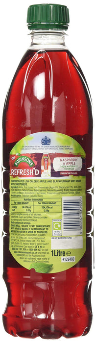 Best Value Robinsons Apple and Blackcurrant No Added Sugar Fruit Drink Bottle 1 Litre