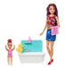 Barbie Skipper Babysitter - Bathtub Playset /FXH05 (UK Sales Only)