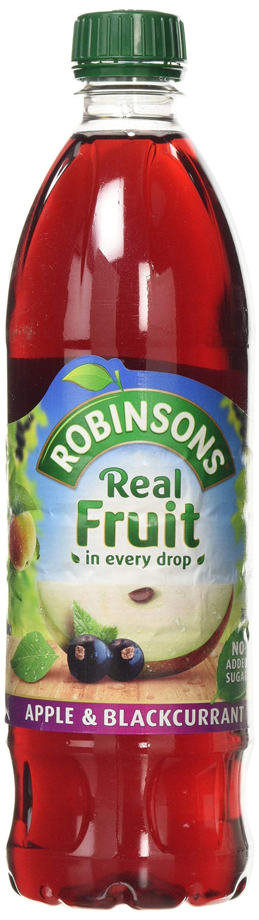 Best Value Robinsons Apple and Blackcurrant No Added Sugar Fruit Drink Bottle 1 Litre