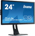 Best Value iiyama XB2483HSU-B3 24" ProLite Height Adjustable AMVA HD LED Monitor with USB - Black