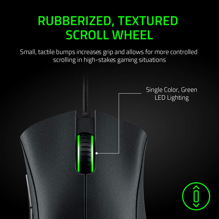 Razer DeathAdder Essential 2021 USB A Optical 6400 DPI Gaming Mouse