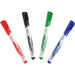 Best Value BIC Velleda Pocket Whiteboard Pens - Assorted Colours, Wallet of 4