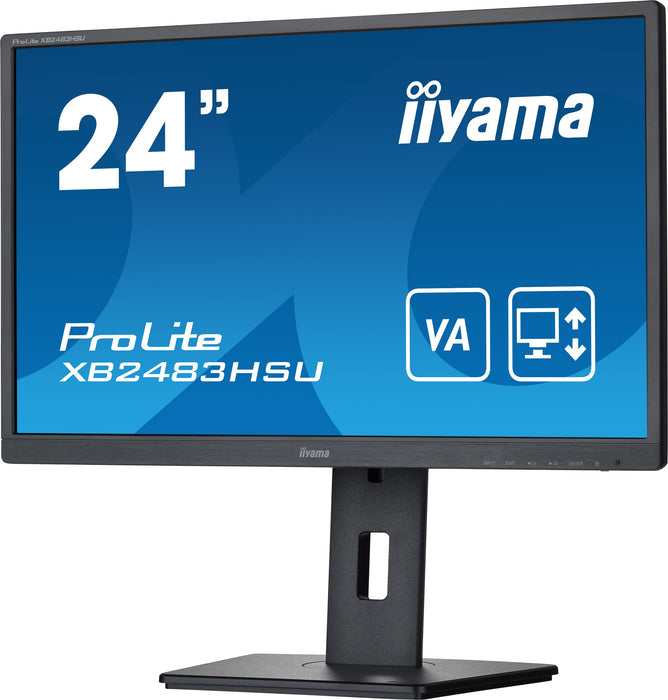 iiyama 60.5 cm (23.8") VA Monitor XB2483HSU-B5 Black