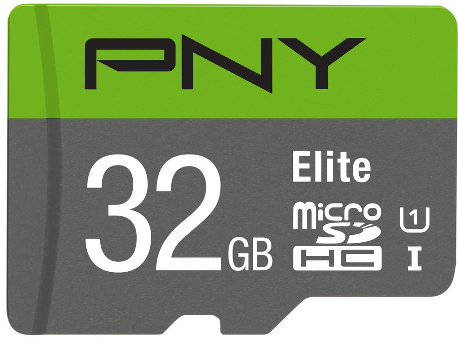 Best Value PNY Elite microSDHC card 32GB Class 10 UHS-I U1 100MB/s