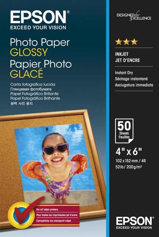 Best Value Epson C13S042547 10x15 Glossy Photo Paper