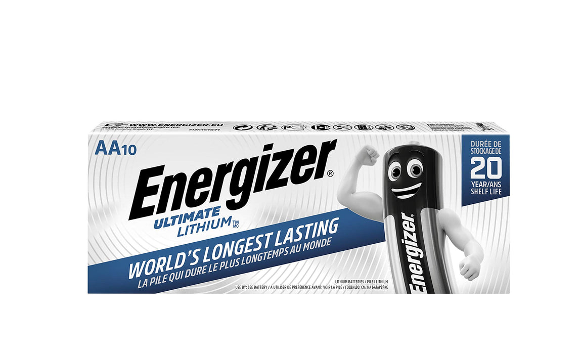 Best Value Energizer 634352 AA Ultimate Lithium Battery (Pack of 10)