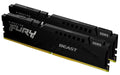 Kingston FURY Beast - DDR5 - kit - 64 GB: 2 x 32 GB - DIMM 288-pin - 6000 MHz / PC5-48000 - CL40 - 1.35 V - unbuffered - on-die ECC - black