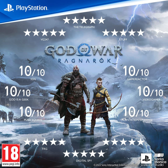 Sony PlayStation 5 825GB Standard God of War Ragnarok Bundle UK Spec