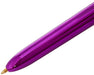 Best Value BIC 4 Colours Shine Ballpoint Pens - Metallic Purple Body, Box of 12