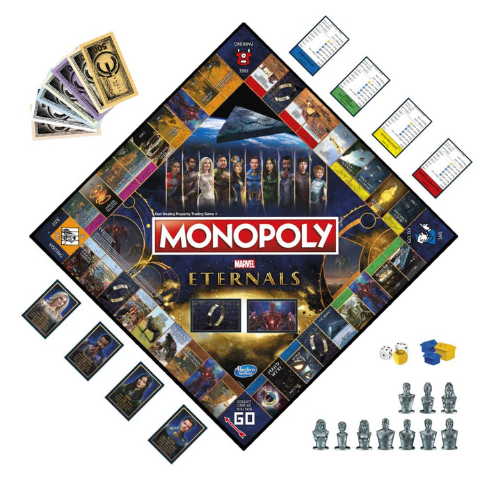 Hasbro Gaming: Monopoly Marvel Eternals Edition //F1659