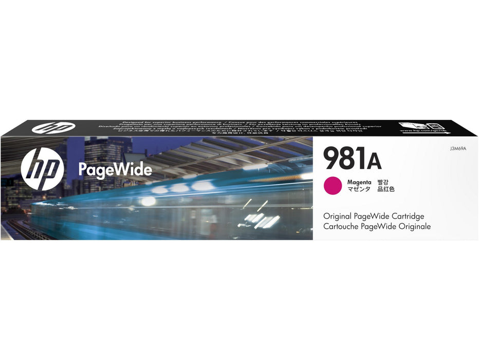 Best Value HP J3M69A 981A Original PageWide Cartridge, Magenta, Pack of 1