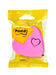 Post-it Sticky Notes Cube 70 x 70 mm Heart Assorted Colours 225 Sheets