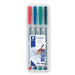 Best Value Staedtler 315 WP4 Lumocolor Universal Non Permanent Medium Pens - Assorted Colours