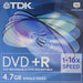 TDK DVD+R Recordable 1 - 16x Speed