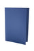 Best Value Exacompta Lightweight Square cut Folders, 180 gsm, Foolscap - Blue, Pack of 100