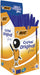 Best Value BIC Cristal Original Fine Ballpoint Pens Blue 50 Box