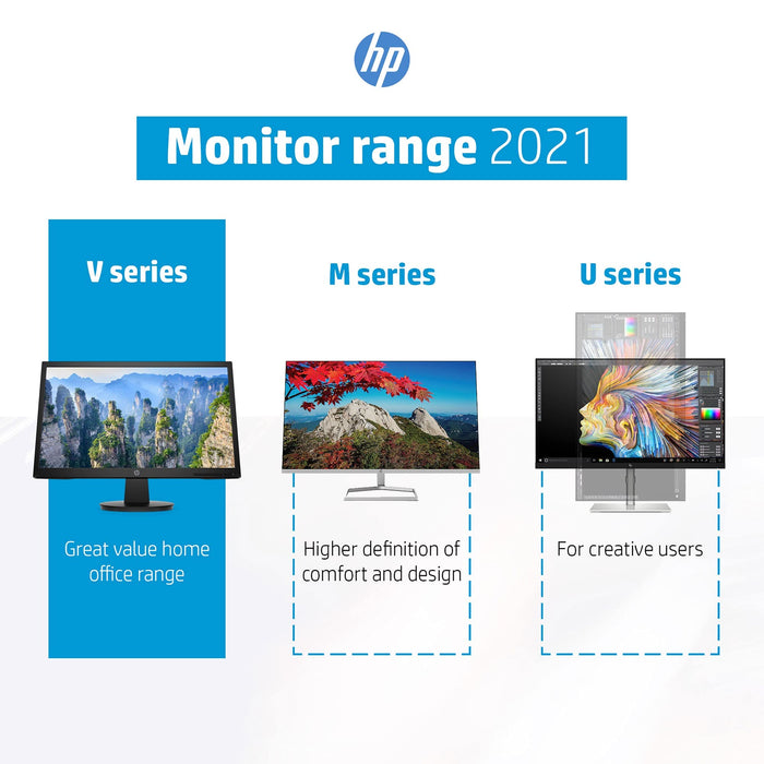 HP V28 - LED monitor - 28" - 3840 x 2160 4K @ 60 Hz - TN - 300 cd/m² - 1000:1 - 1 ms - 2xHDMI, DisplayPort