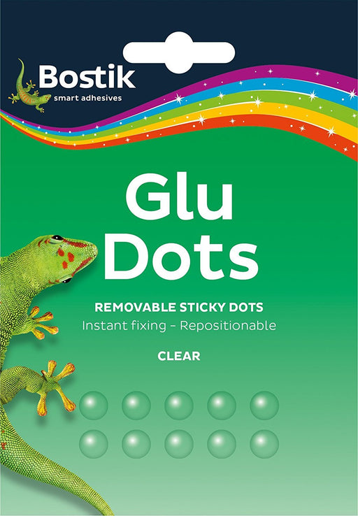 Best Value Bostik Glu Dots Removable Clear Sticky Dots