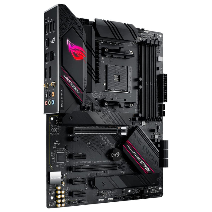 ASUS ROG STRIX B550-F GAMING WIFI II - Motherboard - ATX - Socket AM4 - AMD B550 Chipset - USB-C Gen2, USB 3.2 Gen 1, USB 3.2 Gen 2 - 2.5 Gigabit LAN, Wi-Fi, Bluetooth - onboard graphics (CPU required) - HD Audio (8-channel)