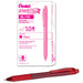 Best Value Pentel BL110-BX 1.0 mm Energel Retractable Gel Rollerball Pen - Red (Pack of 12)