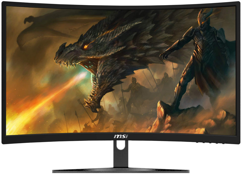 Best Value MSI Optix G241VC Curved Gaming Monitor 23.6 Inch, Full HD, VA, 75 Hz, 1 ms, 1920 x 1080, 1800R, VGA, HDMI, AMD FreeSync