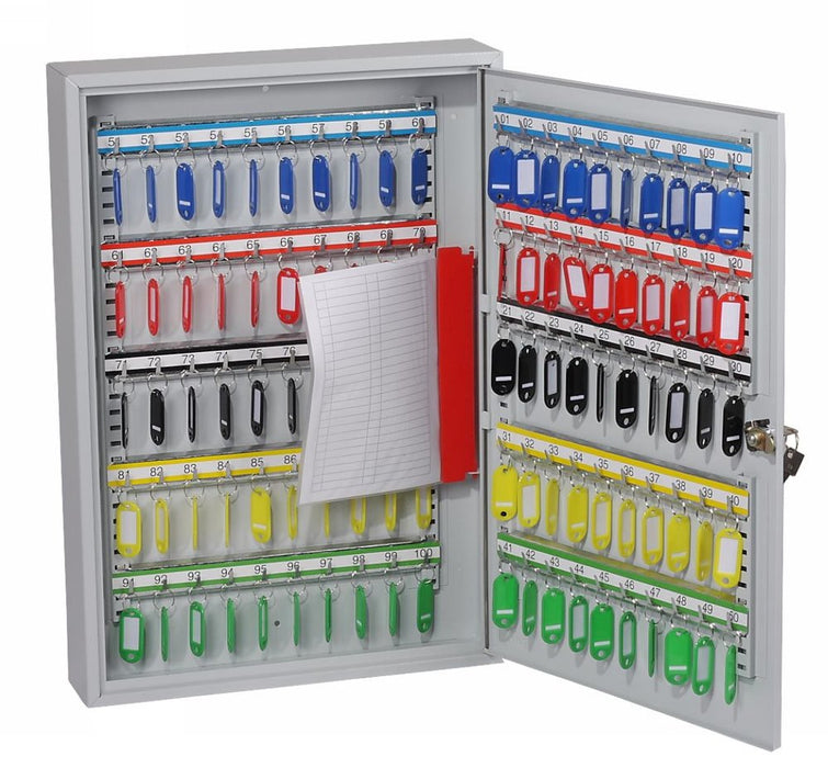 Best Value Phoenix Commercial Key Cabinet KC0603K 100 Hook with Key Lock