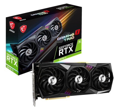 MSI NVIDIA GeForce 3070 Ti GAMING X TRIO 8GB GDDR6X Graphics Card