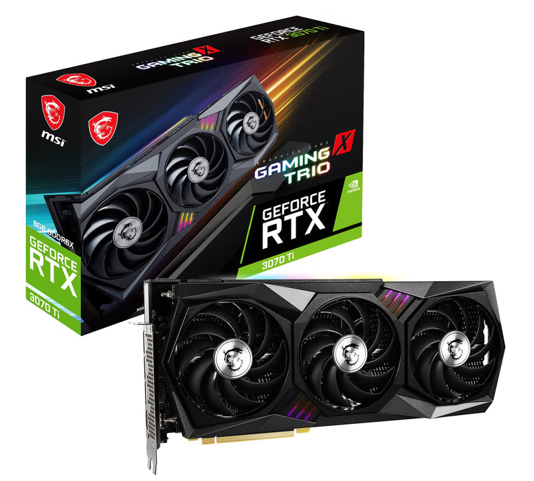 MSI NVIDIA GeForce 3070 Ti GAMING X TRIO 8GB GDDR6X Graphics Card