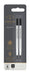 Best Value Parker Rollerball Pen Refill Medium Nib Black, Pack of 2