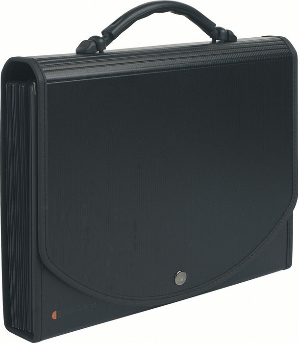 Best Value Exacompta Exactive PP Expanding Case, A4, 13 Sections - Black