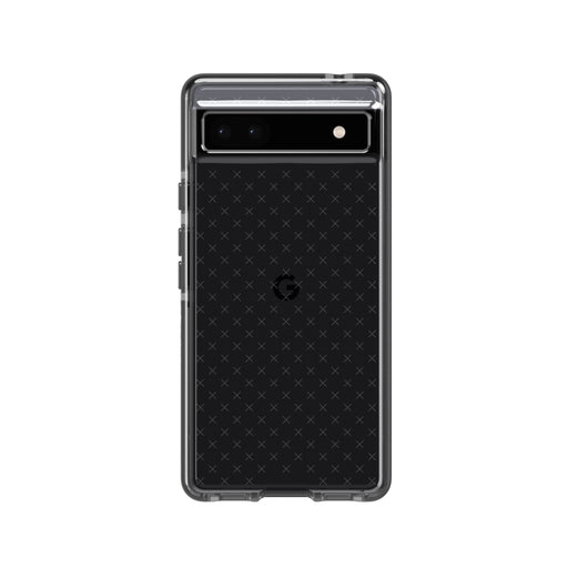 Tech 21 Evo Check Smokey Black Google Pixel 6a Mobile Phone Case