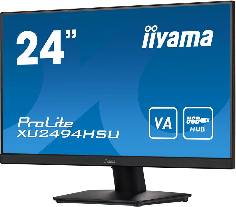 iiyama 60.5 cm (23.8") VA Monitor XU2494HSU-B2 Black