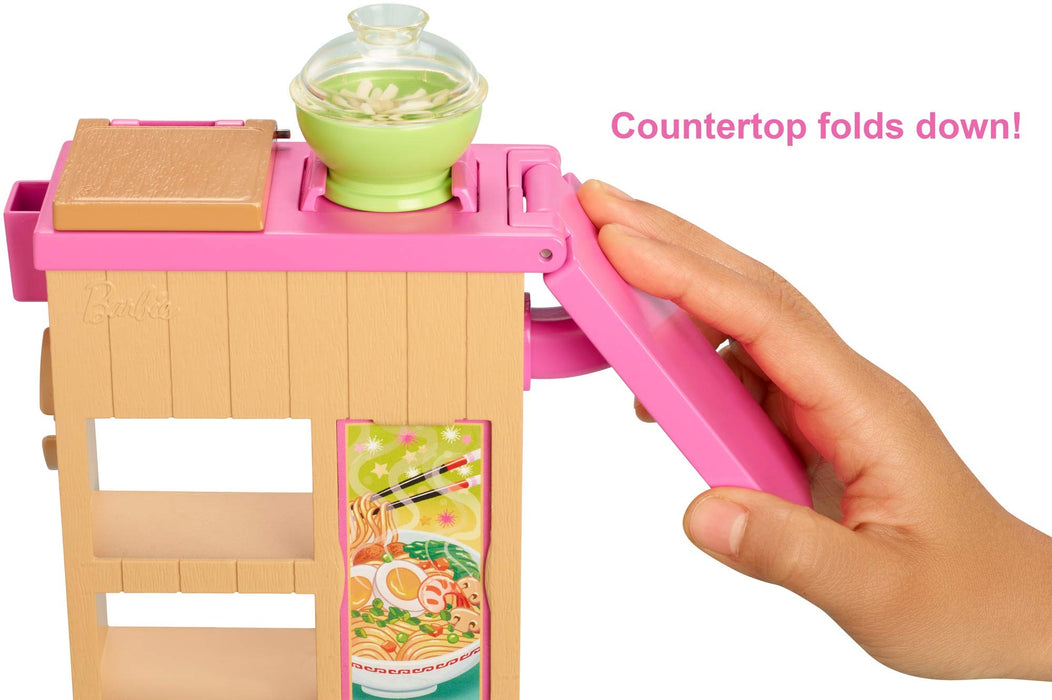 Barbie Noodle Maker Doll and Playset //GHK44