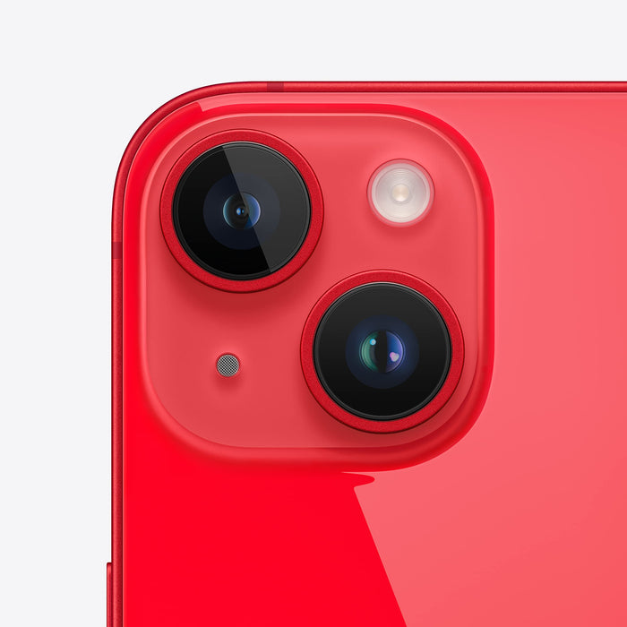 Apple iPhone 14 - (PRODUCT) RED - 5G smartphone - dual-SIM / Internal Memory 512 GB - OLED display - 6.1" - 2532 x 1170 pixels - 2x rear cameras 12 MP, 12 MP - front camera 12 MP - red