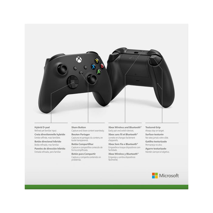 Microsoft Xbox Series Controller Carbon Black (QAT-00002)