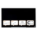 Best Value Nobo Glass Whiteboard, Magnetic, 993 x 559 mm, Includes Marker, Magnets and Fitting Kit, Black, 1905180