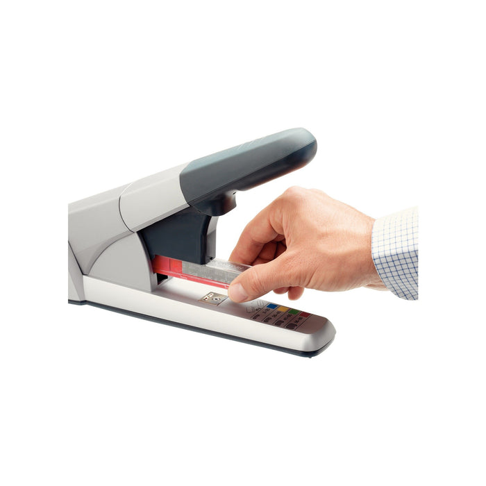 Best Value Leitz Heavy Duty Stapler, 80 Sheet Capacity, Ergonomic Metal Body, Includes Staples, 55510084 - Silver