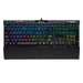 Best Value Corsair K70 RGB MK.2 Mechanical Gaming Keyboard (Cherry MX Silent Switches: Linear and Quiet, Per Key Multi-Colour RGB Backlighting, Aluminium Chassis, QWERTY UK Layout) - Black