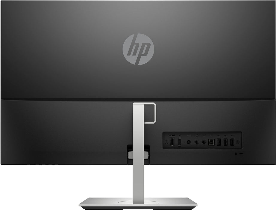 HP U27 - LED monitor - 27" - 3840 x 2160 4K UHD (2160p) @ 60 Hz - IPS - 300 cd/m² - 1000:1 - 5 ms - HDMI, DisplayPort, USB - natural silver, black (rear cover)