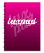 Best Value Luxpad A4 Twin Wire Casebound Notebooks in 3 Assorted Colours with 140 Feint Ruled Pages. [Pack of 6]