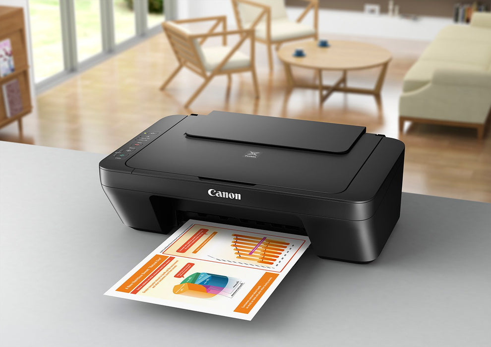 Best Value Colour Multifunction Wireless Inkjet Printer, 8ppm, 4800 x 600 dpi, Black