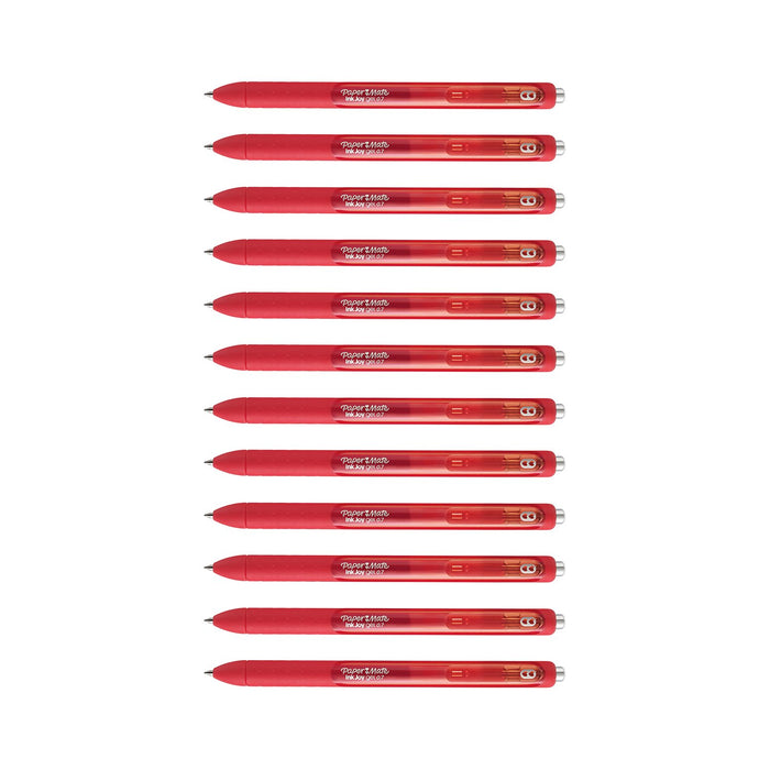 Best Value Paper Mate InkJoy Gel Pen, Medium Point - Red, Box of 12