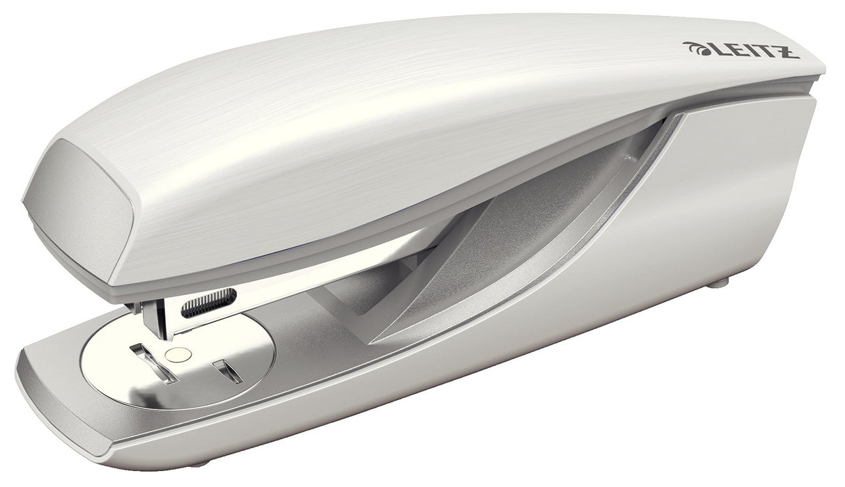 Best Value Leitz Stapler, 30 Sheet Capacity, Ergonomic Metal Body, Includes Staples, Style Range, 55620004 - Arctic White