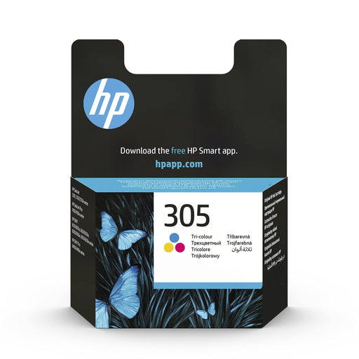 HP 305 - Colour (cyan, magenta, yellow) - original - ink cartridge - for Deskjet 1255, 23XX, 27XX, 41XX, DeskJet Plus 41XX, ENVY 60XX, 64XX, ENVY Pro 64XX