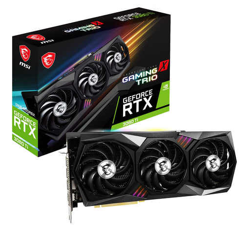 MSI NVIDIA GeForce 3080 Ti GAMING X TRIO 12GB GDDR6X Graphics Card