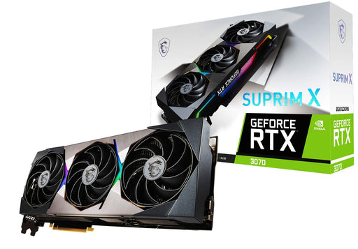 MSI NVIDIA GeForce RTX 3070 SUPRIM X 8GB LHR GDDR6 Graphics Card