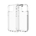 ZAGG Gear4 Crystal Palace - Back cover for mobile phone - polycarbonate, D3O, thermoplastic polyurethane (TPU), RepelFlex coating - clear - for Apple iPhone 13 mini