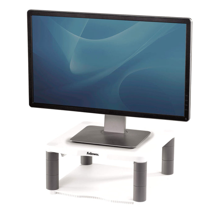 Best Value Fellowes Premium Adjustable Monitor Riser - Platinum