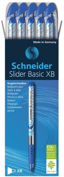 Best Value Schneider 151203 Xb Slider Rollerball Pen - Blue